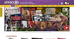 Desktop Screenshot of latinbooksint.com